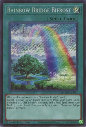 Rainbow Bridge Bifrost (Secret Rare) - Magnificent Monsters #MAMO-EN023