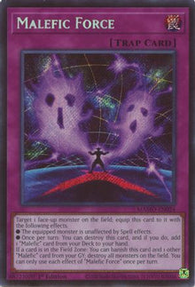 Malefic Force (Secret Rare) - Magnificent Monsters #MAMO-EN024