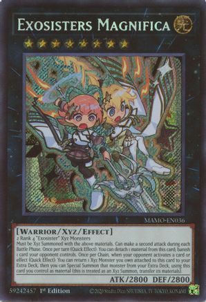 Exosisters Magnifica (Secret Rare) - Magnificent Monsters #MAMO-EN036