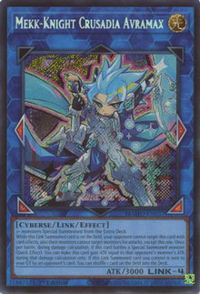 Mekk-Knight Crusadia Avramax (Secret Rare) - Magnificent Monsters #MAMO-EN037