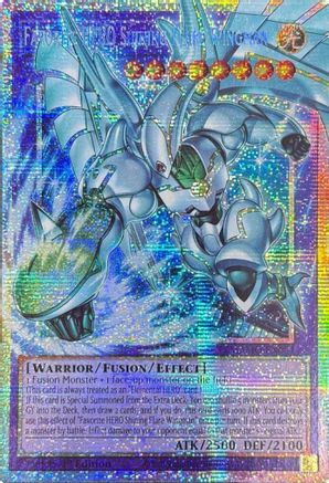 Favorite HERO Shining Flare Wingman (Starlight Rare) (Extended Art) - Magnificent Monsters #MAMO-EN004