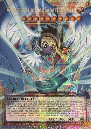 Winged Kuriboh Sabatiel LV10 (Starlight Rare) (Extended Art) - Magnificent Monsters #MAMO-EN006