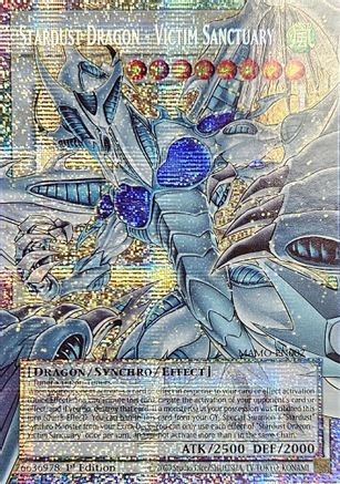 Stardust Dragon - Victim Sanctuary (Starlight Rare) (Extended Art) - Magnificent Monsters #MAMO-EN007