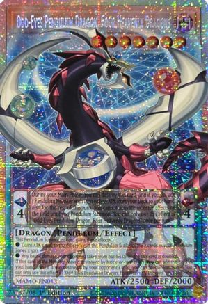 Odd-Eyes Pendulum Dragon, Four Heavenly Dragons (Starlight Rare) (Extended Art) - Magnificent Monsters #MAMO-EN013