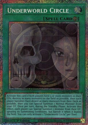 Underworld Circle (Starlight Rare) - Magnificent Monsters #MAMO-EN021
