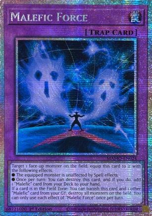 Malefic Force (Starlight Rare) - Magnificent Monsters #MAMO-EN024