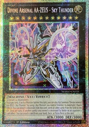 Divine Arsenal AA-ZEUS - Sky Thunder (Starlight Rare) - Magnificent Monsters #MAMO-EN035
