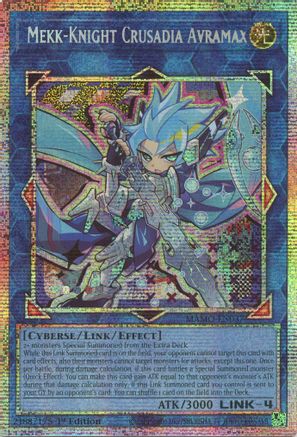 Mekk-Knight Crusadia Avramax (Starlight Rare) - Magnificent Monsters #MAMO-EN037