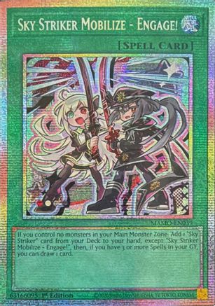 Sky Striker Mobilize - Engage! (Starlight Rare) - Magnificent Monsters #MAMO-EN039
