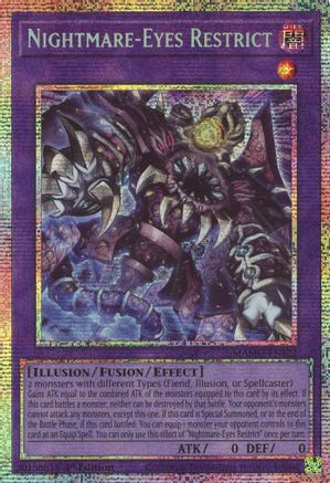 Nightmare-Eyes Restrict (Starlight Rare) - Magnificent Monsters #MAMO-EN122