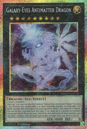 Galaxy-Eyes Antimatter Dragon (Starlight Rare) - Magnificent Monsters #MAMO-EN124
