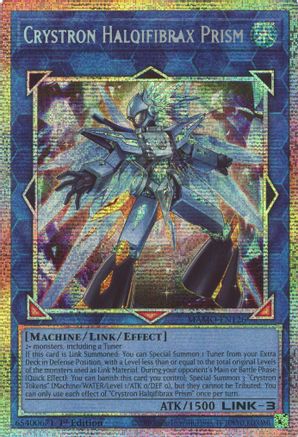 Crystron Halqifibrax Prism (Starlight Rare) - Magnificent Monsters #MAMO-EN126
