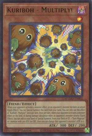 Kuriboh - Multiply! - Magnificent Monsters #MAMO-EN002