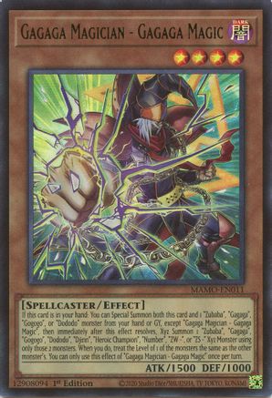 Gagaga Magician - Gagaga Magic - Magnificent Monsters #MAMO-EN011