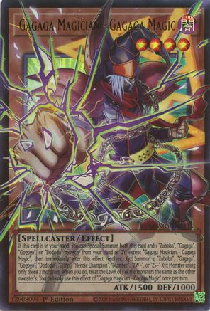 Gagaga Magician - Gagaga Magic (Extended Art) - Magnificent Monsters #MAMO-EN011
