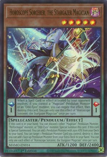 Horoscope Sorcerer, the Stargazer Magician - Magnificent Monsters #MAMO-EN014