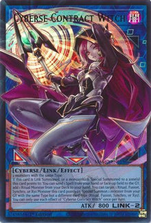 Cyberse Contract Witch (Extended Art) - Magnificent Monsters #MAMO-EN018