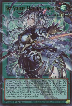 Sky Striker Mobilize - Linkage! (Extended Art) - Magnificent Monsters #MAMO-EN020
