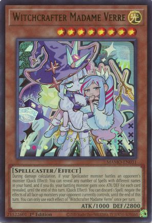 Witchcrafter Madame Verre - Magnificent Monsters #MAMO-EN031