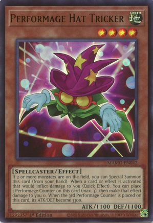 Performage Hat Tricker - Magnificent Monsters #MAMO-EN042