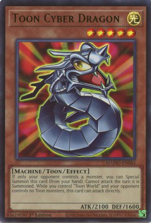 Toon Cyber Dragon - Magnificent Monsters #MAMO-EN043