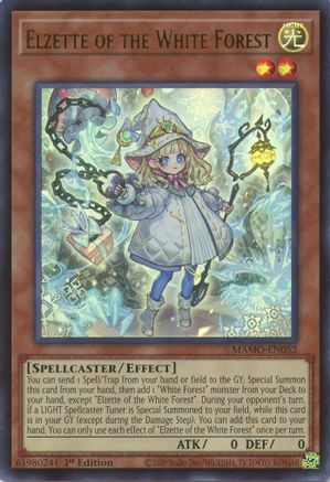 Elzette of the White Forest - Magnificent Monsters #MAMO-EN052