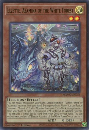 Elzette, Azamina of the White Forest - Magnificent Monsters #MAMO-EN054
