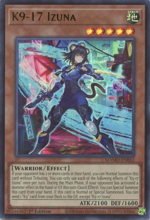 K9-17 Izuna - Magnificent Monsters #MAMO-EN062