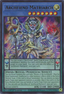 Archfiend Matriarch - Magnificent Monsters #MAMO-EN070