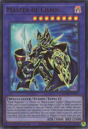 Master of Chaos - Magnificent Monsters #MAMO-EN073