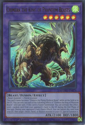 Chimera the King of Phantom Beasts - Magnificent Monsters #MAMO-EN074