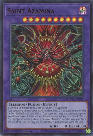Saint Azamina - Magnificent Monsters #MAMO-EN077