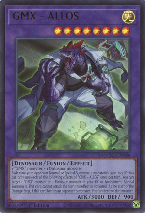 GMX - ALLOS - Magnificent Monsters #MAMO-EN080