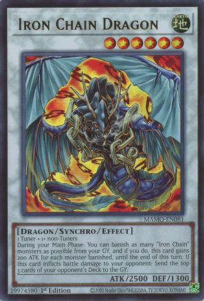 Iron Chain Dragon - Magnificent Monsters #MAMO-EN081
