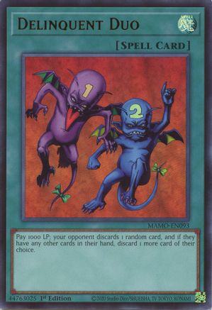 Delinquent Duo - Magnificent Monsters #MAMO-EN093