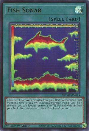 Fish Sonar - Magnificent Monsters #MAMO-EN095
