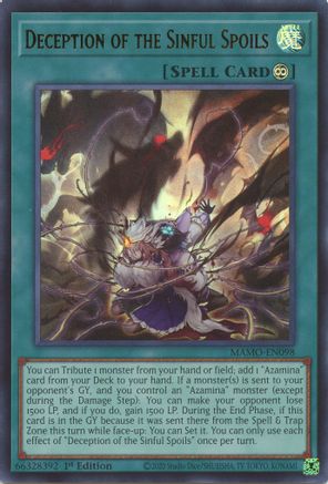 Deception of the Sinful Spoils - Magnificent Monsters #MAMO-EN098