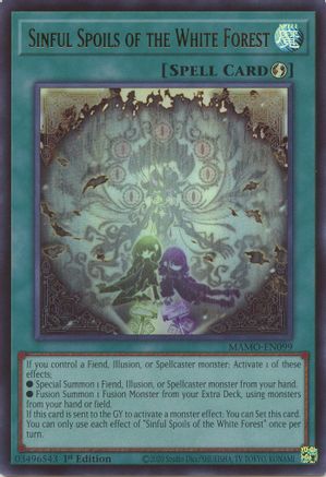 Sinful Spoils of the White Forest - Magnificent Monsters #MAMO-EN099
