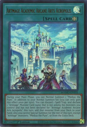 Artmage Academic Arcane Arts Acropolis - Magnificent Monsters #MAMO-EN101
