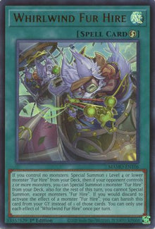 Whirlwind Fur Hire - Magnificent Monsters #MAMO-EN106