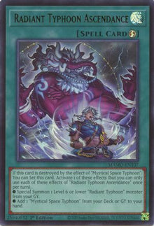 Radiant Typhoon Ascendance - Magnificent Monsters #MAMO-EN107