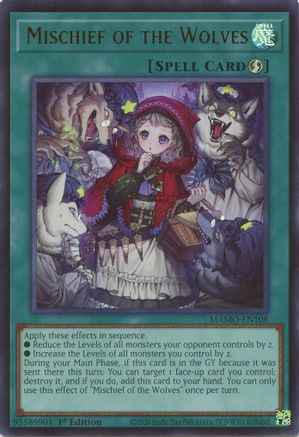 Mischief of the Wolves - Magnificent Monsters #MAMO-EN108