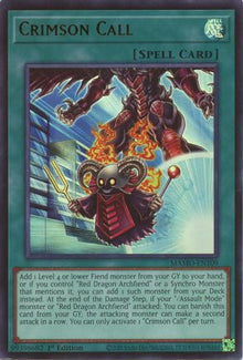 Crimson Call - Magnificent Monsters #MAMO-EN109