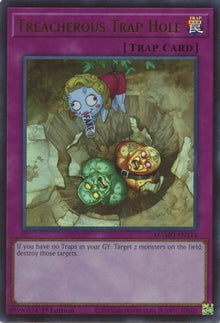 Treacherous Trap Hole - Magnificent Monsters #MAMO-EN114