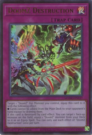 DoomZ Destruction - Magnificent Monsters #MAMO-EN117