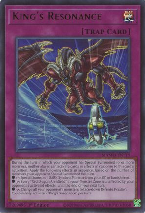 King's Resonance - Magnificent Monsters #MAMO-EN119