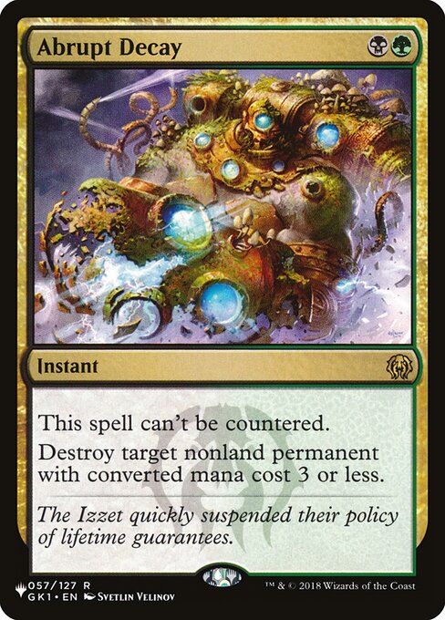 Abrupt Decay — PLST — GK1-57