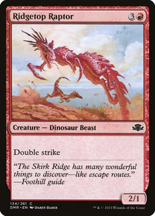 Ridgetop Raptor - (dmr-134) - Near Mint (*Foil )
