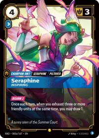 Seraphine, Inspiring (Alternate Art) - RAD - #065a/167