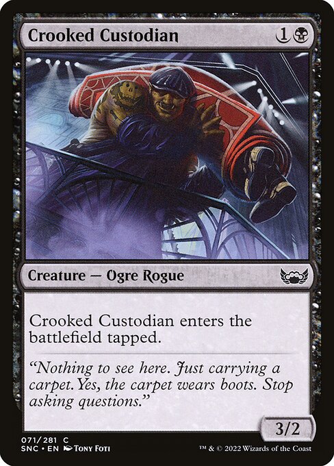 Crooked Custodian — SNC — 71